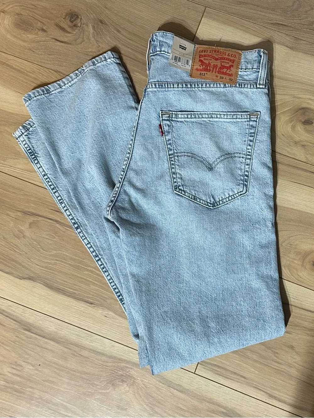 Levi's Light Wash Men's Slim Straight Jeans